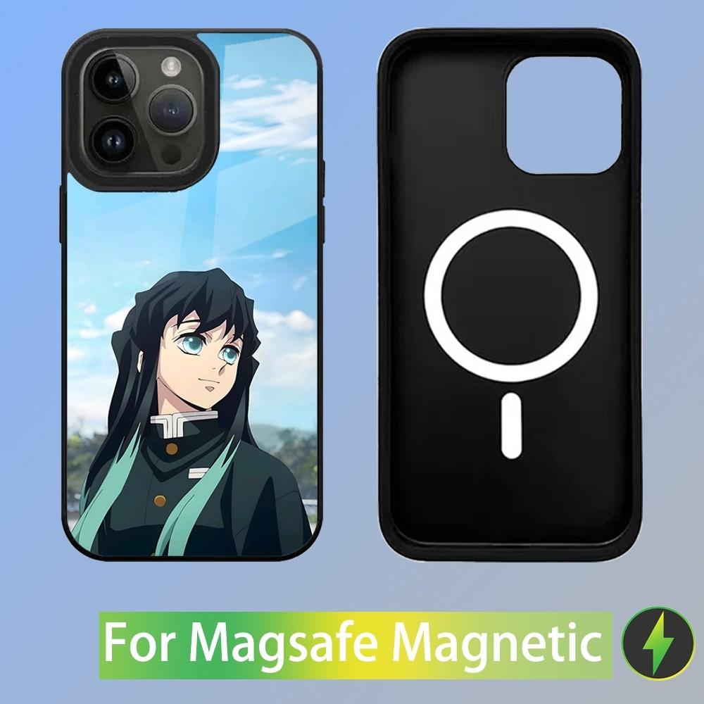

Muichiro Tokito Anime Phone Case For iPhone 16,15,14,13,12,11,Plus,Pro,Max Mini Magsafe Magnetic Wireless Charging iPhone15pro