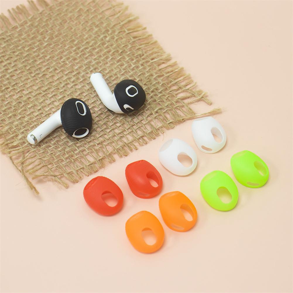 Kolip 5 Pairs Silicone Ear Caps Ear Cover Tips Dustproof Earmuffs Compatible For Airpods 3 Bluetooth-compatible Headphones