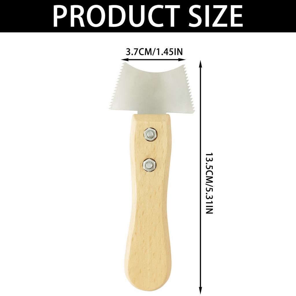 Guitar Slot Saw Blade Fret Cleaning Knife Handle Tool Guitars Frets Knife Guitar Bridge Slot Scraper for Fret Cleaning