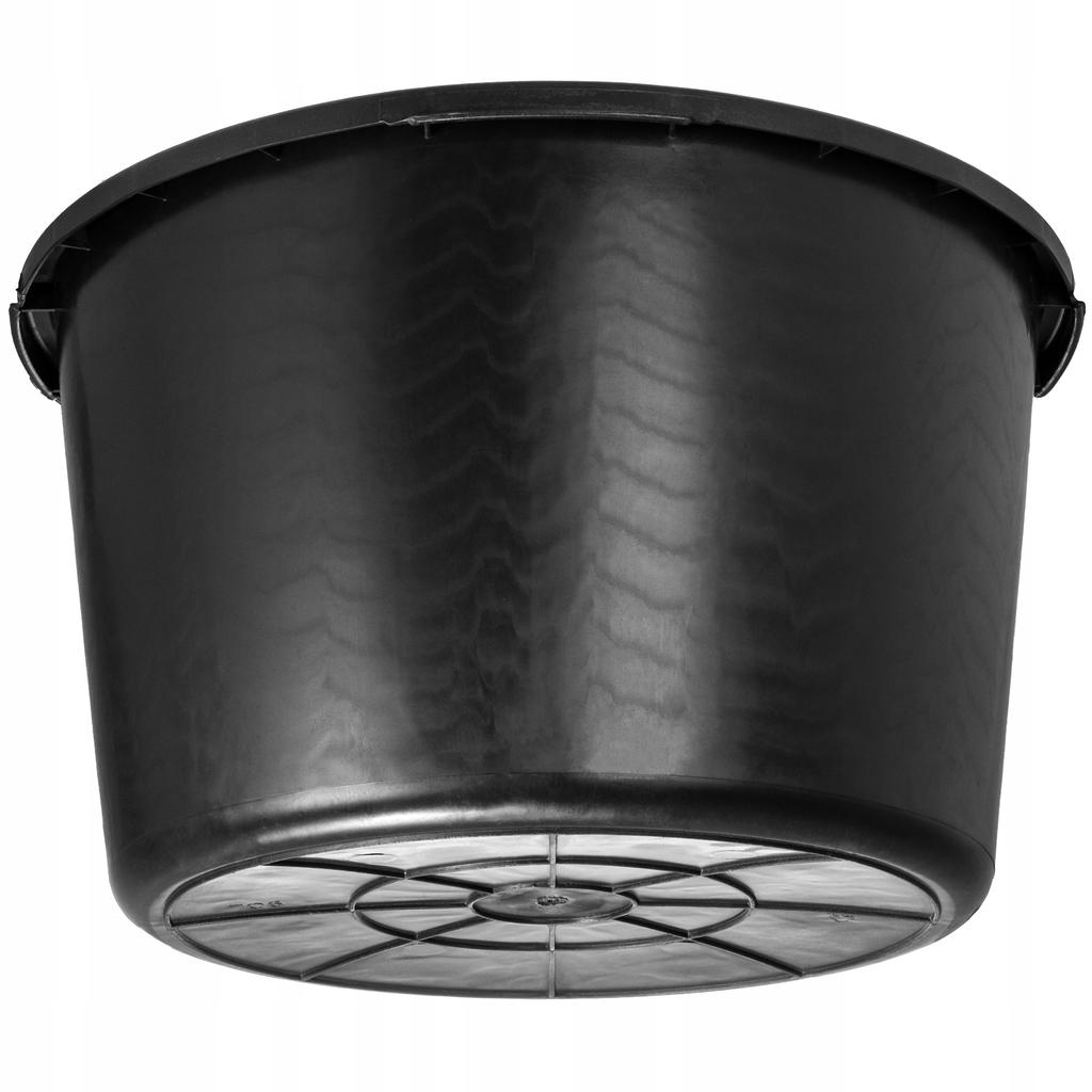 KADAX Construction Bucket Construction Bucket Mortar Bucket Concrete 90L Round Bowl