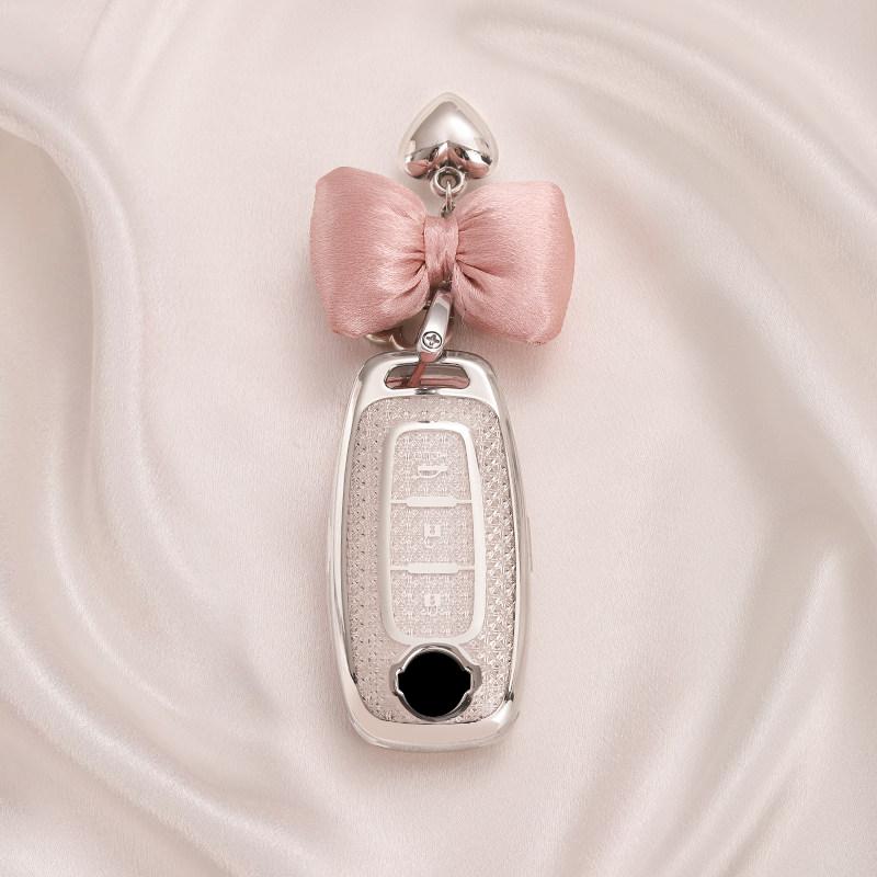 Crystal Tpu 3 Button For Nissan X-Trail T33 Rouge Kicks Pathfinder Rogue Versa Remote Auto Car Key Case Cover Fob
