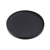 Yamazaki Round Coaster Black Approximately W10D10H0.9cm Tower Silicone 2539