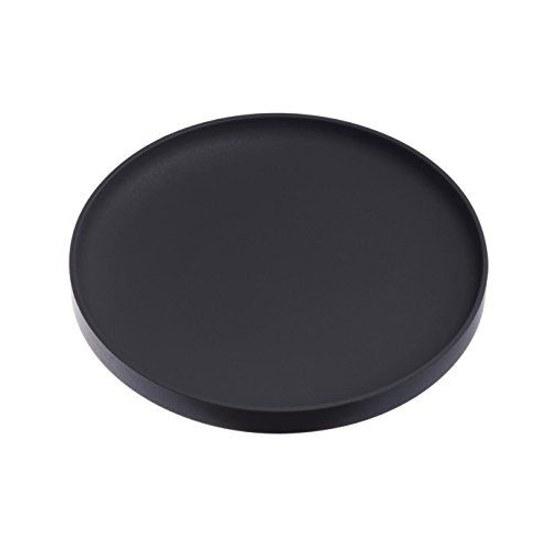 Yamazaki Round Coaster Black Approximately W10D10H0.9cm Tower Silicone 2539
