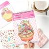 3D Miniature Scene Sticker Book Waterproof Vinyl Cute Decals for DIY Scrapbook Journal Skateboard Helmet Decor Teen Stationery Gift