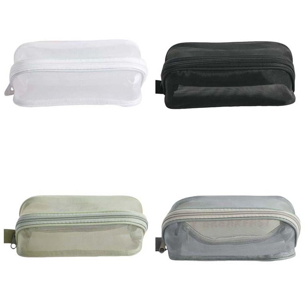 Cosmetics Storage Korean Pencil Bag Large Capacity Stationery Storage Bag  Office Supplies