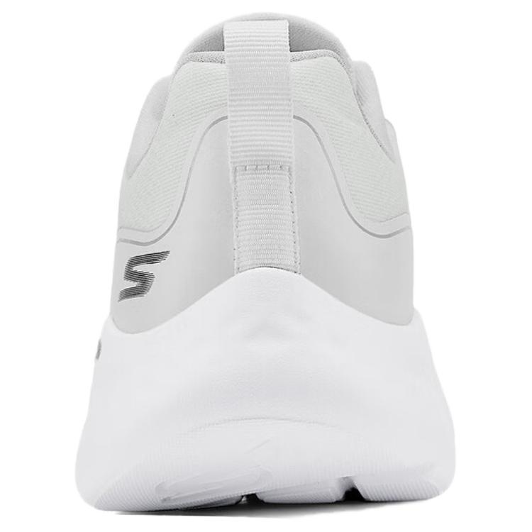 Skechers Go Run Lite Comfortable Non-Slip Durable Low-Top Casual Running Shoes Men Sneaker White Gray 220318-WGY