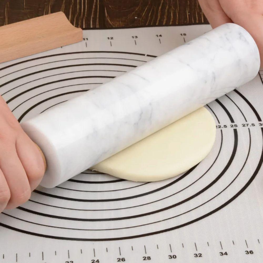 Nonstick Dough Roller Wooden Handle Rolled-out Dough Stick Practical Marble Rolling Pin  Pie
