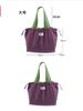 Foldable Eco-Friendly Shoulder Bags Women's Reusable Grocery Bag Large Capacity Foldable Shopping Bag with Drawstring Closure