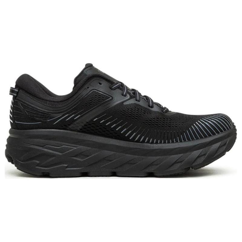 HOKA One One Bondi 7 Black Sneakers 1110518-BBLC
