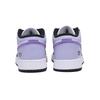 Jordan Air Jordan 1 Low top Vintage Basketball Shoes Men's Black White Purple 553558-131(Team85-)