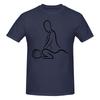 Massage Nude Feeling Tshirt Casual Girlish Feeling Solid Colors Cotton Tee