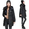 Mid-length down padded jacket women's 2025 new fashion padded jacket slimming winter cotton jacket women's coat