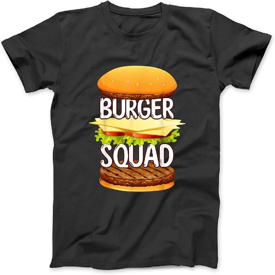 Лучший дизайн бургера для мужчин женщин Гамбургер Чизбургер Футболка Свитшот Худи Майка для Мужчин Женщин Детей Черный S