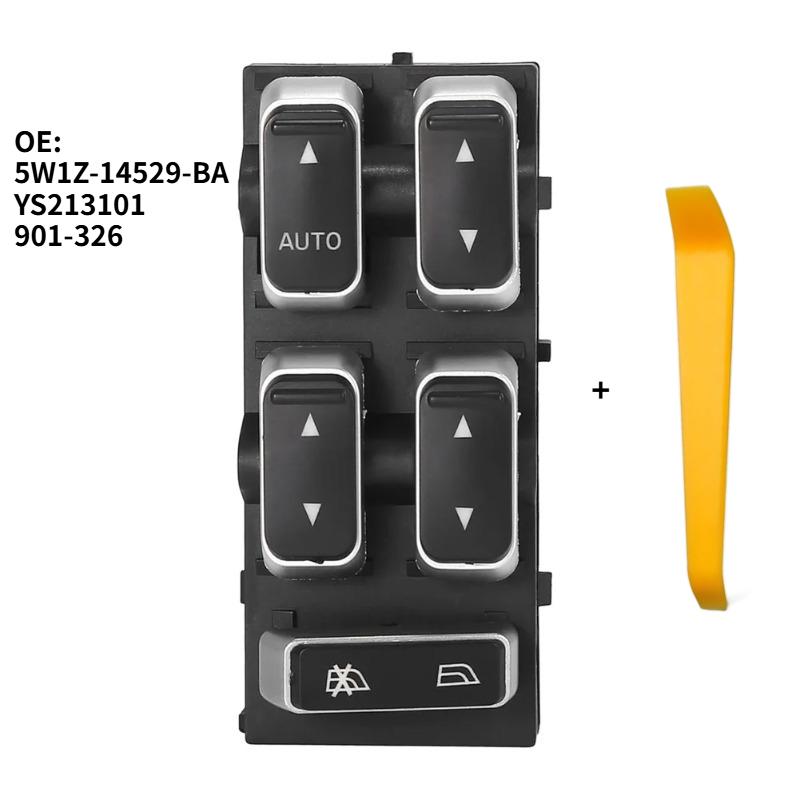 For Lincoln Town Car 2003-2009 5W1Z-14529-BA YS213101 Front Left Master Power Window Switch Glass Lifter Button Car Accessories