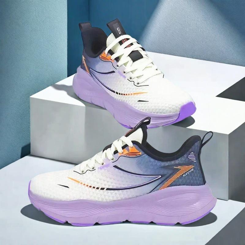 Men's and Women's Same Sports Shoes Casual Shoes Spring Mesh Ultra-light Running Shoes Youth Trend Lightweight Non-slip Soft-soled Shoes