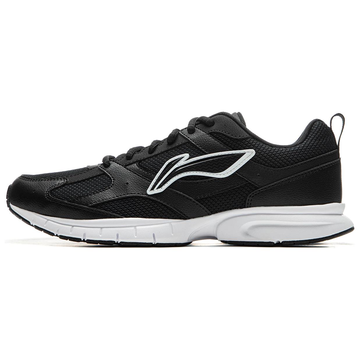 Li-Ning R037 Men Low Top Running Shoes Black ARSU067-1 43.5