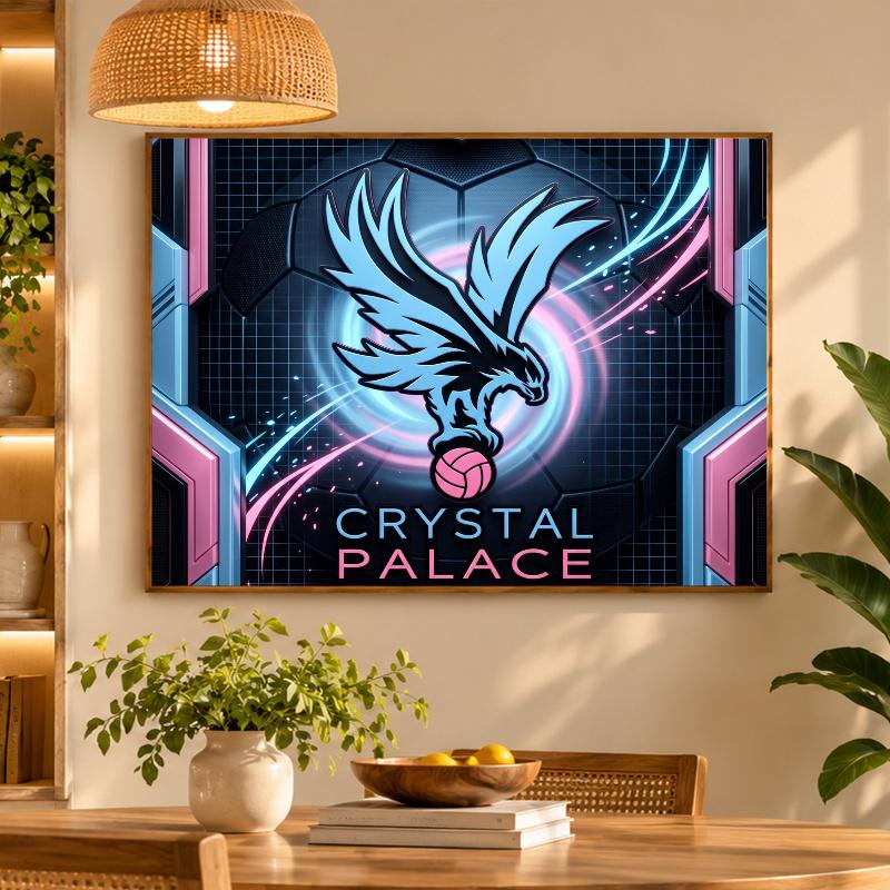 5D Diamond Painting Crystal Palace Football DIY Full Drill Diamond Art Kit Home Decoration
