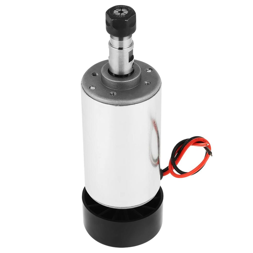 CNC Spindle ER11 Air-Cooled Brushless Spindle Motor, 300W 52mm DC 48V, High-Precision Motor for PCB Engraving, Drilling & DIY Engraving Accessories