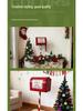 Iron Art Christmas Mailbox Ornament - Festive Indoor Decoration and Gift Stand