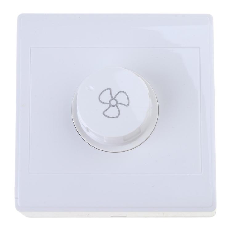 Потолочный вентилятор Накладной регулятор скорости Бесступенчатая регулировка Панель управления бытовым вентилятором Тип 86 Регулятор скорости вентилятора 1