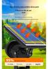 Waterproof Outdoor Solar LED Spotlights for Landscapes and Courtyards