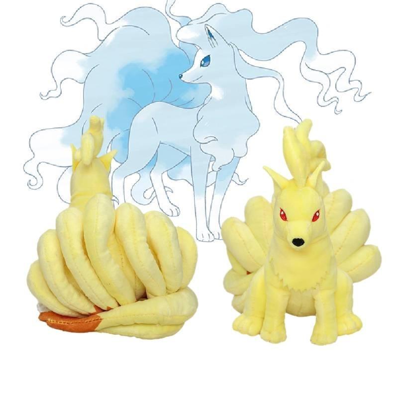 Plush Toy Ninetales Doll Pillow Pp Cotton Stuffed Children Birthday Gift