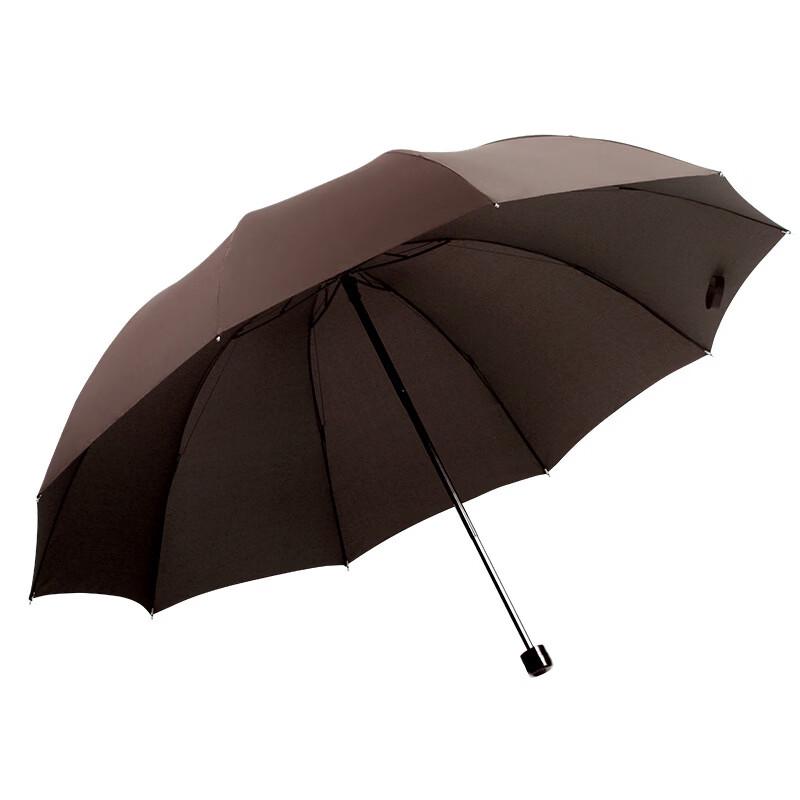 AOLANSI Unisex Manual Tri-Fold 10-Rib Umbrella