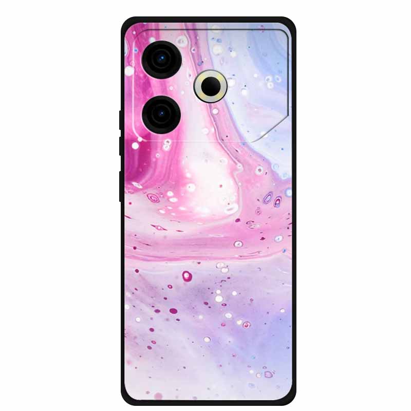 Phone Case For Tecno Pova6 Neo TPU Back Coque for Pova 6 Neo Marble Colour Soft Cover Protective Funda Luxury Silicone Shell