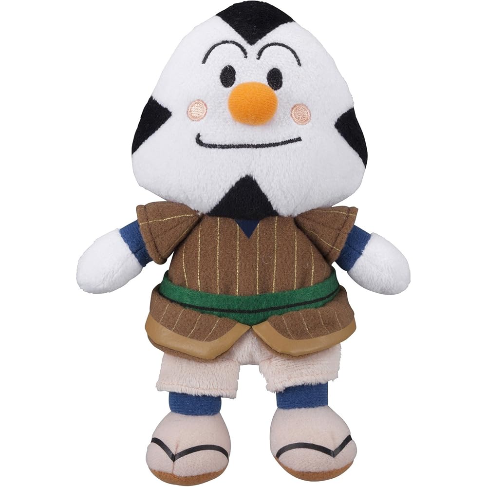 Anpanman Puri Chii Beans S Plus Onigiri Man Plush Toy Soft and Cuddly Character 20cm