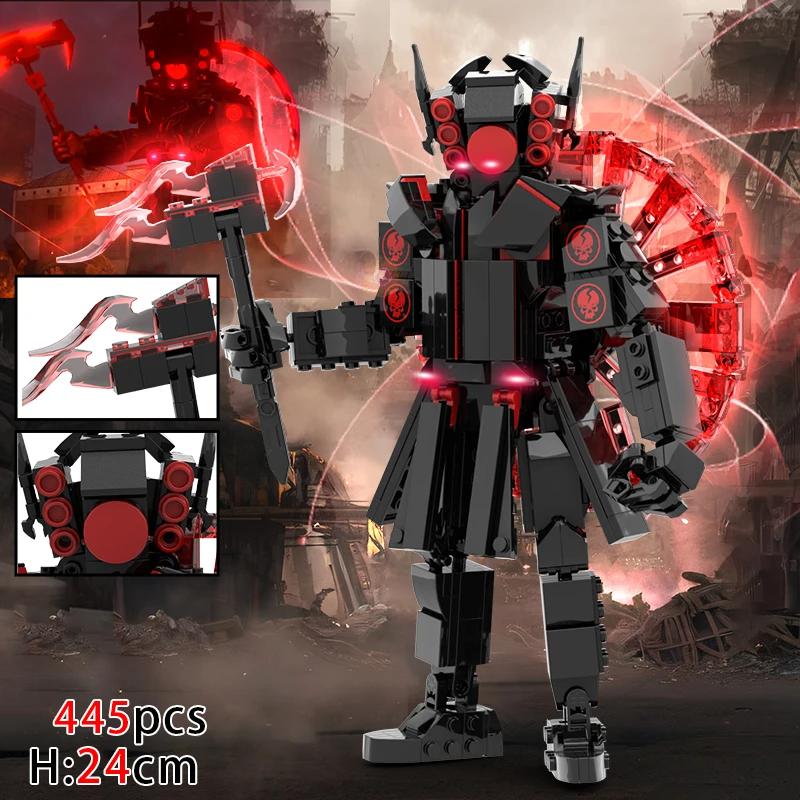 Skibidi Toilet Figure Building Blocks Toys Titan Cameraman Speakerman Bricks Model Toys Boys Collection Toys Children Gifts