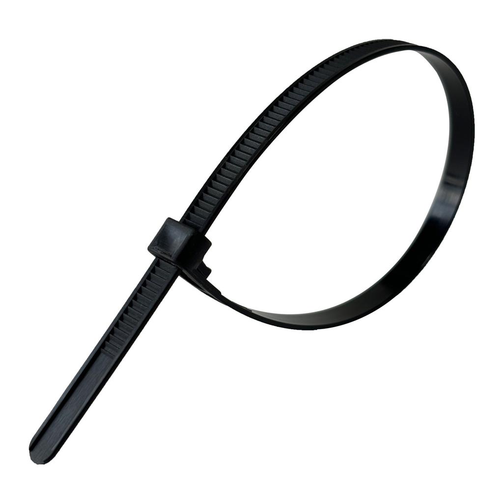 Tretytka Uv Reusable Cable Ties 7.4 X 300 , Black