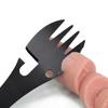 Outdoor Survival Tools 5 In 1 Camping Multi-functional EDC Kit Practical Bottle/Can Opener