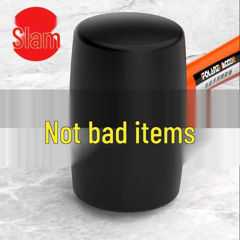 Large Solid Rubber Mallet for Tile and Leather Installation