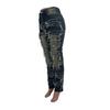 2026 New Street Fashion Distressed Stretch Patchwork Jeans for Women Casual Slim-Fit Pants