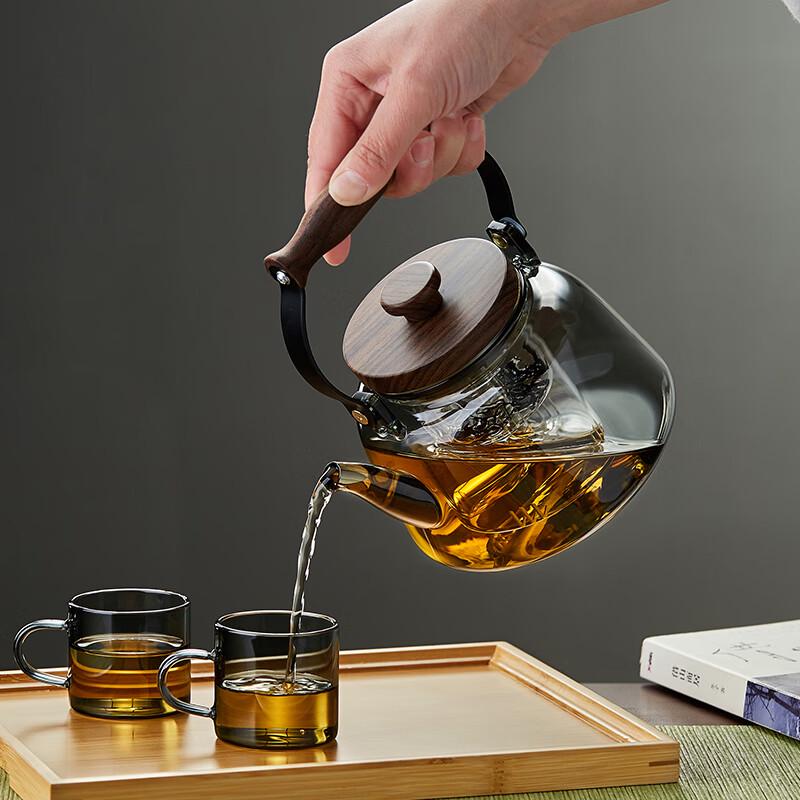 Mesni Glass Steam & Boil Teapot