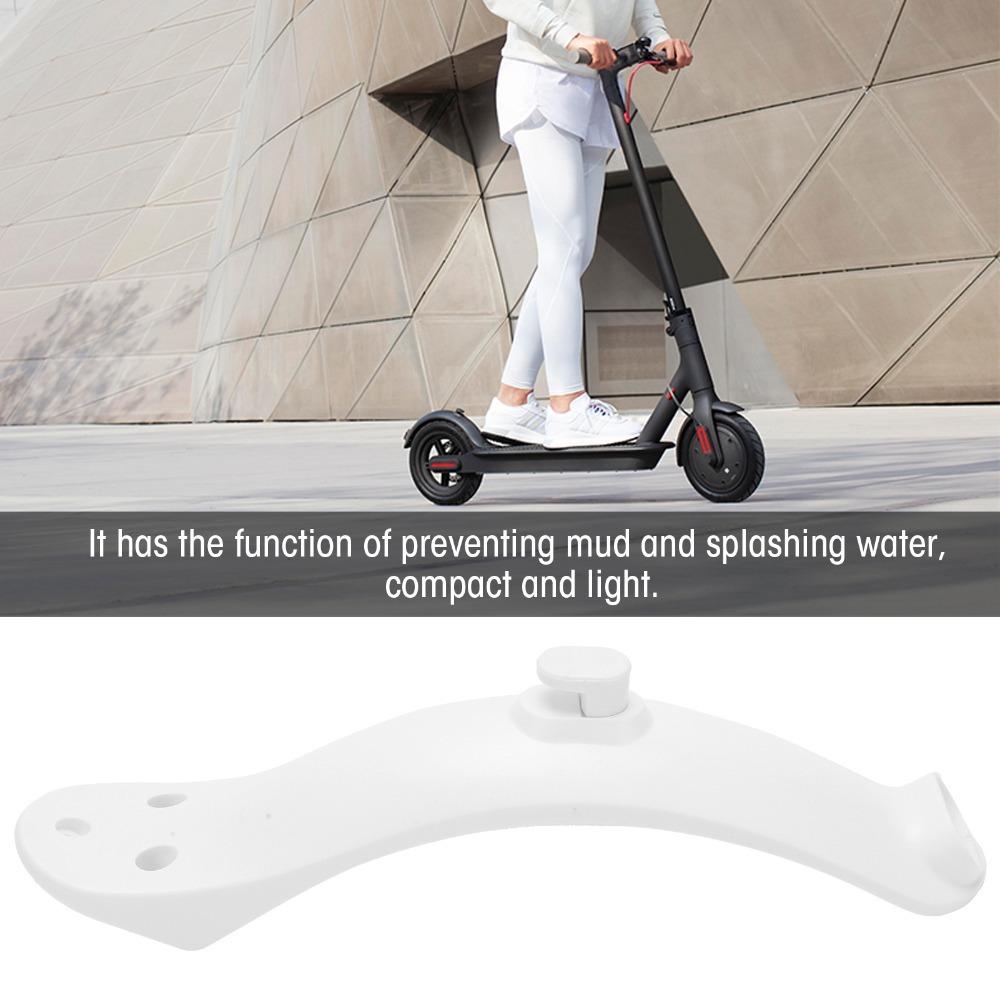 Waterproof Electric Scooter Rear Mudguard for Xiaomi Mijia M365 and Pro Scooter Replacement белый