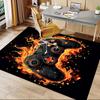 1PC Gamepad Fire Extra Large Non-Slip Floor Carpet, Office, Family, Bedroom, Studio - Large Area Rug,Longlasting Material-K0346