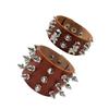 Bracciale Punk Teschio Gotico Europeo e Americano: Stile Rock per Nightclub Y2K e Accessori per Moto