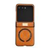 Für Motorola Razr 60 Ultra Hülle Luxus PU-Leder Magnetisch Kabelloses Laden Schutz Rückseite Abdeckung Für Moto Razr 60 50 Ultra Schale