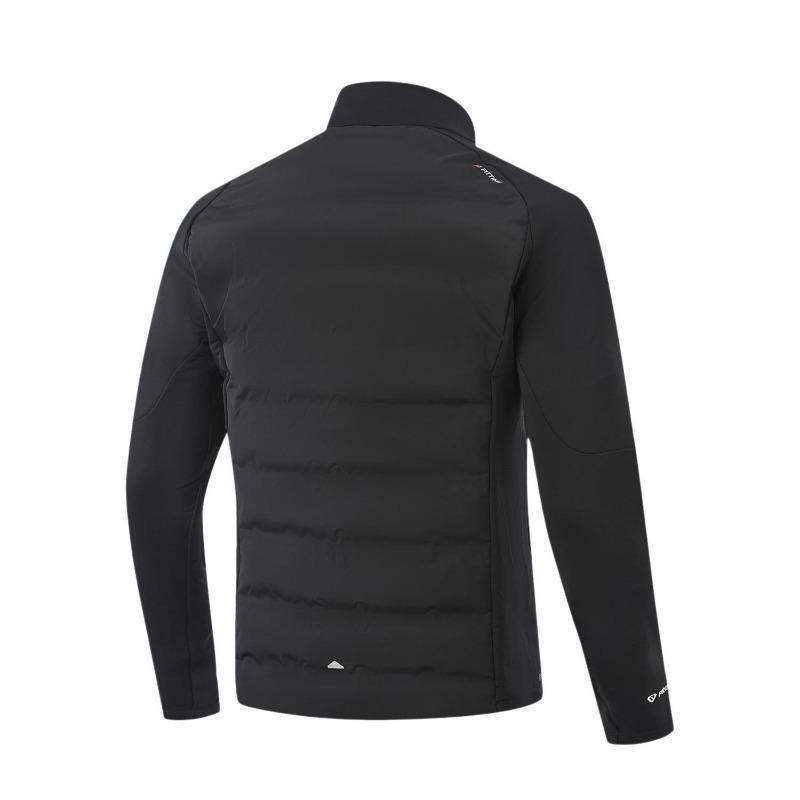 Li Ning Running Series Slim Fit Stand Collar Logo Jacket Men Jacket AJMV153-1