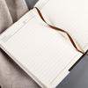 Hard Cover Journal Notebook With Lock PU Leather Personal Notebook Elegant Diary Writing Pads  Men