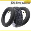 80/65-6 Off-Road Inflatable Inner Outer Tyre for Joyor S5 / S5-Z / S10-S / S8-S-Z / T10 / T6 Electric Scooter Parts