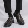 Herrskor formella Mode retro designstil Bröllopsfest Utomhus fritidstrend Street walking Vuxen plus size skor