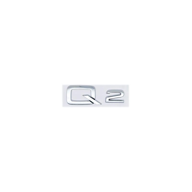 3D Black/Silver ABS Emblem for Audi Q2/Q3/Q4/Q5/Q6/Q7/Q8 - Numbers & Letters Fender/Trunk/Rear Logo Sticker