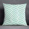 45x45cm Fresh Green Simple Geometric Pillow Cover Living Room Sofa Office Seat Car Waist Cushion   Home Decoration