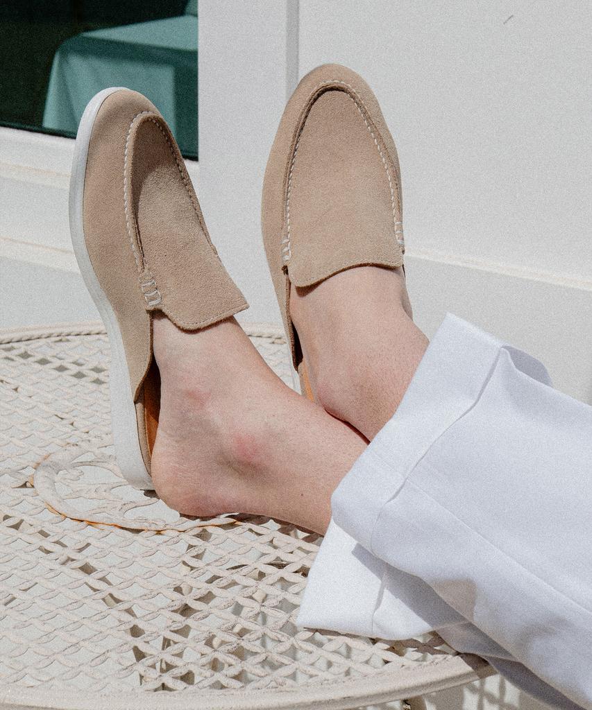 Allclassic Alc4413W Resort Mule_Beige Suede