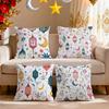 Ramadan Lantern Flowers Pillowcase Bedroom Sofa Cushion Cover 100% Polyester Living Room Cushion Pillowcase Home Decor