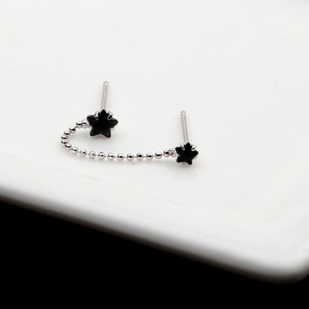 Women's Daily Accessory Sari Star Link Earrings