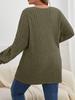 2026 Cross-Border E-Commerce Autumn/Winter Women's Long Sleeve Loose Knit Cardigan