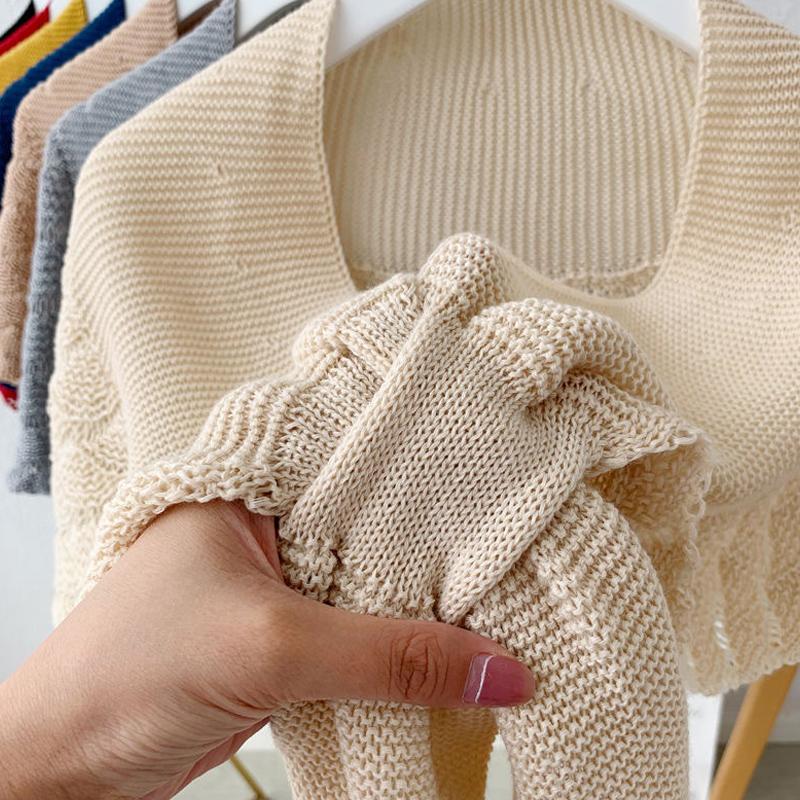 Kvinners fasjonable strikkesjal kan brukes i alle årstider. Allsidig high-end sjal. Solbeskyttelse og varmt skjerf